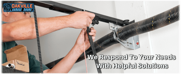 Broken Garage Door Spring Oakville MO